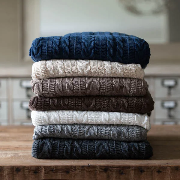 Boll & Branch Luxury Throw $125