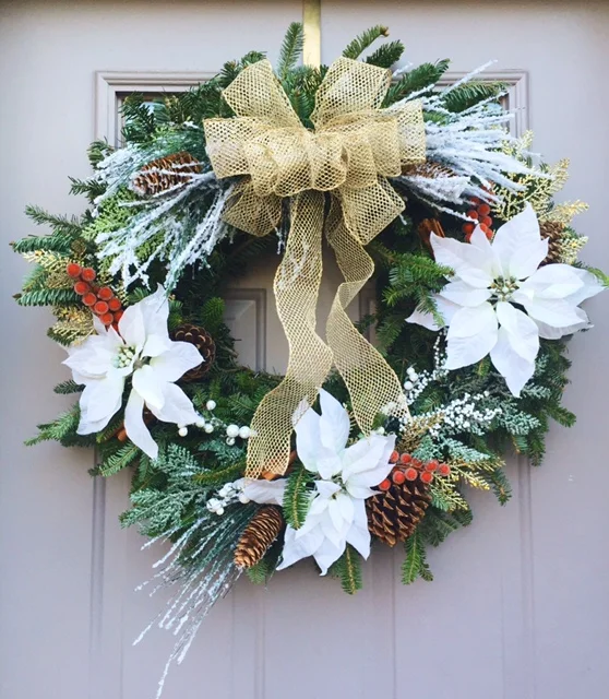 Wintry Holiday Wreath