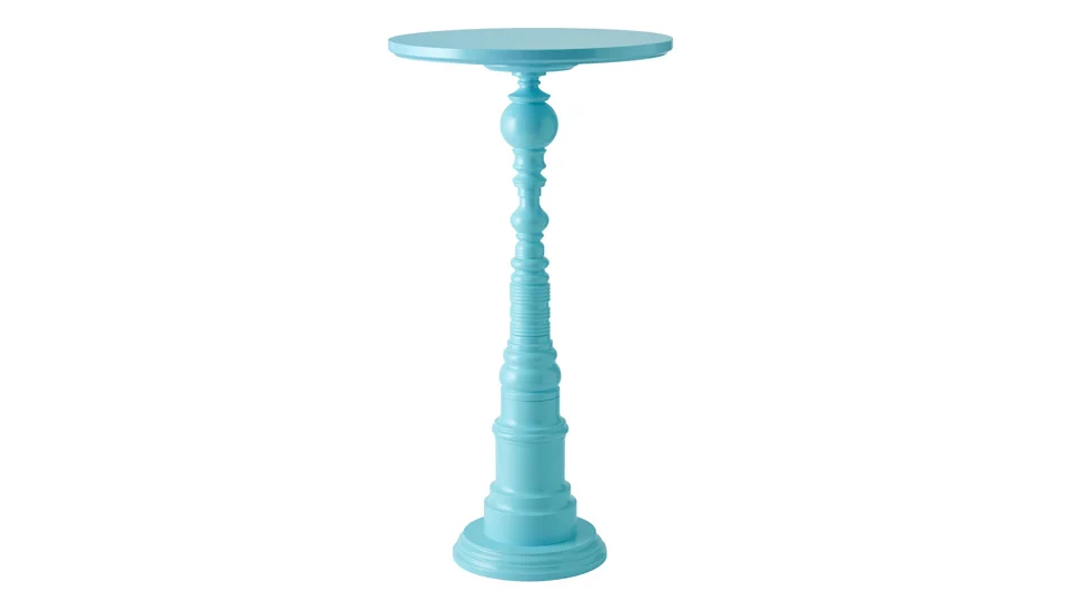 Dunes & Duchess Wood Top Drink Drop Cocktail Table (Available through independent retailers or your designer)