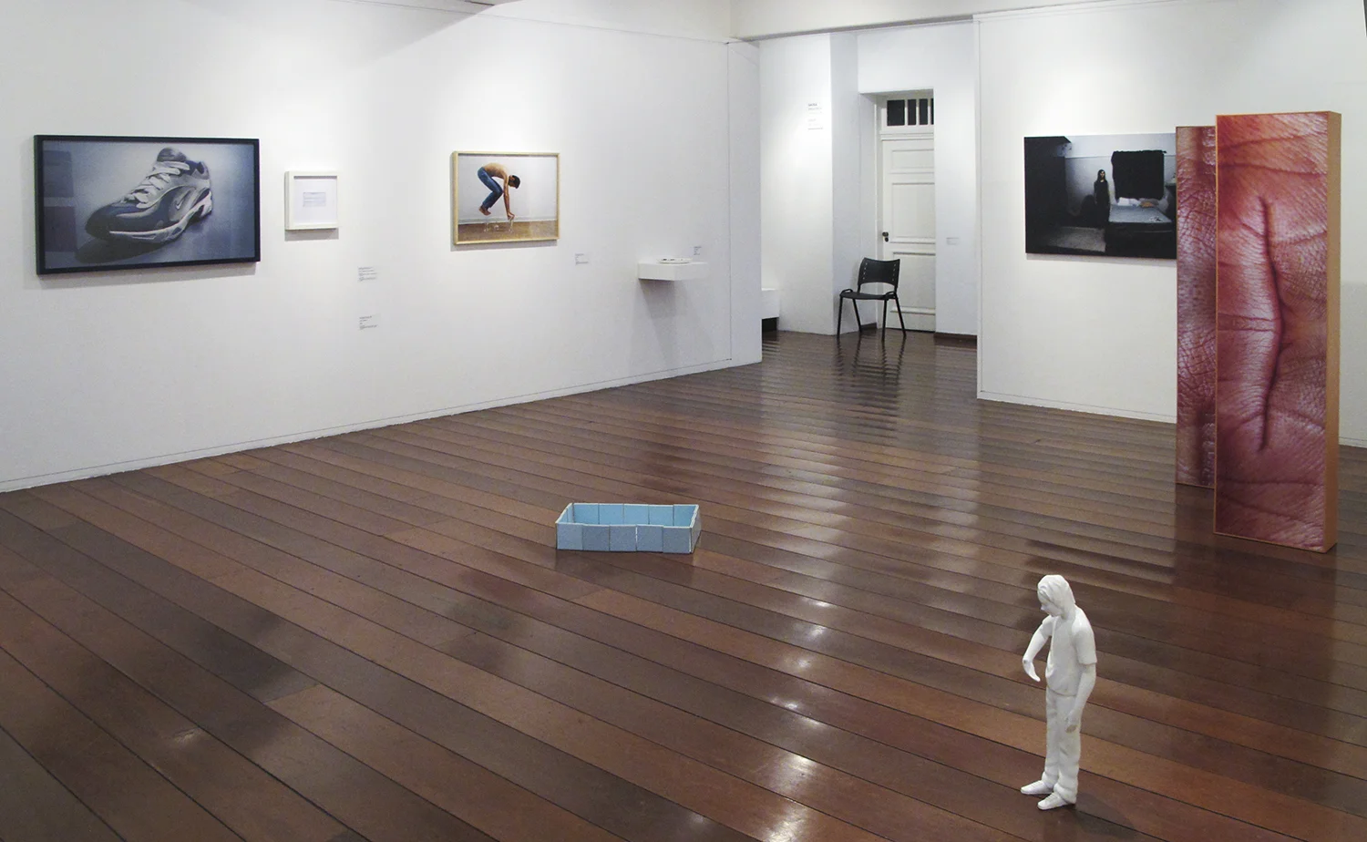 MARP and the Body of Art : group show at MARP – Ribeirão Preto Museum of Art , August 2011. Work on show: Nike: R$ 35,00 (What Seduces You series) (MARP Collection) Also shown works by Nino Cais, Rosa Esteves, Sofia Borges, Del Pilar Sallum, Flavio Cerqueira and Flora Leite.