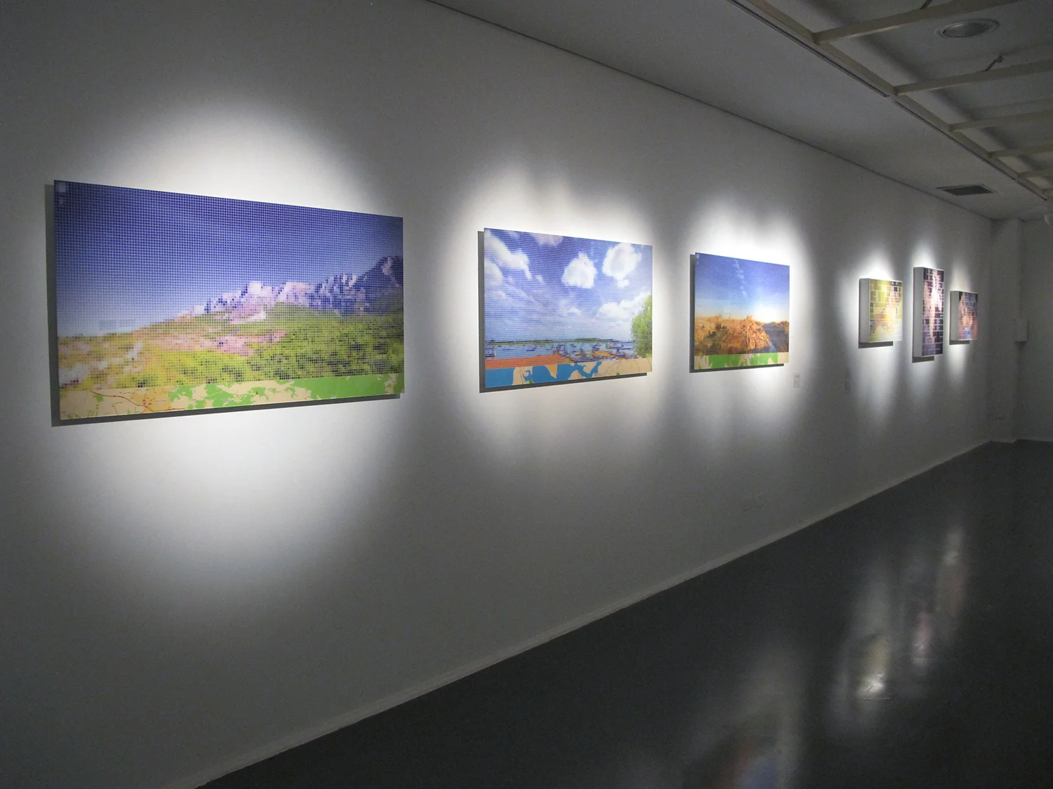 Exposição individual no SESC Ribeirão Preto, agosto de 2011.