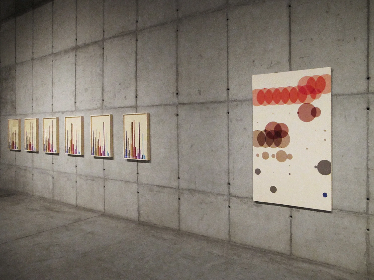 Statistical Self Portraits , solo show at Galeria Leme. October 2012.