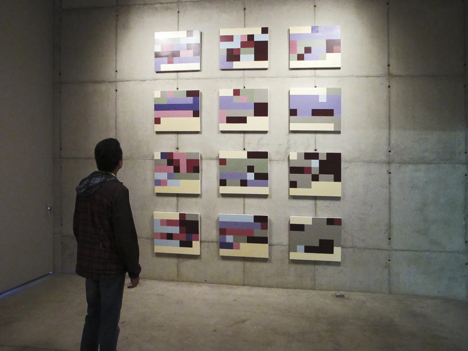 Statistical Self Portraits , solo show at Galeria Leme. October 2012.