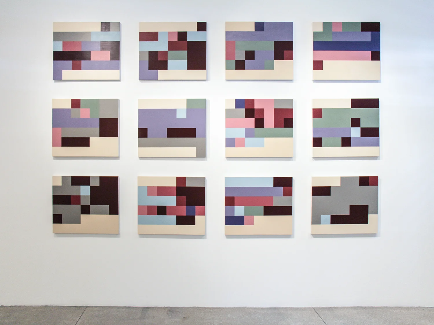 Exposição coletiva Eclipse na Pinacoteca Municipal de São Caetano do Sul. Março de 2014.