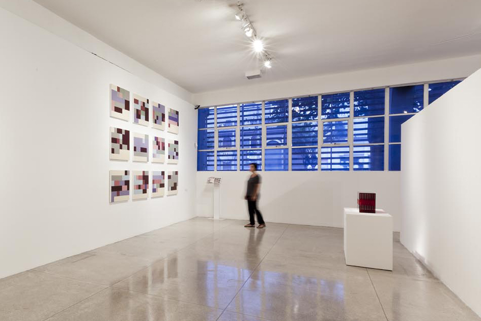 Exposição coletiva Eclipse na Pinacoteca Municipal de São Caetano do Sul. Março de 2014. Foto: Ding Musa