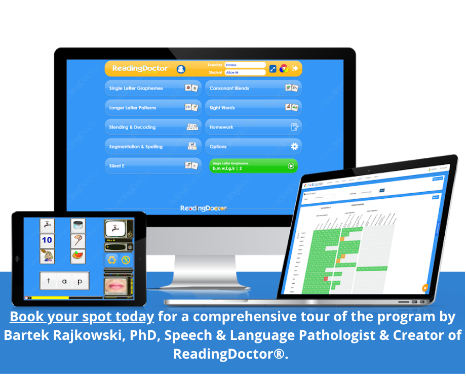 An Overview of ReadingDoctor® Online Free Webinar for Schools 