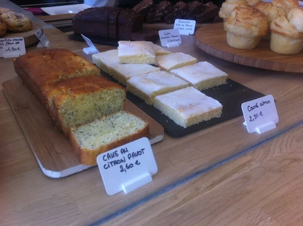 Lemon bars at Jojo & co