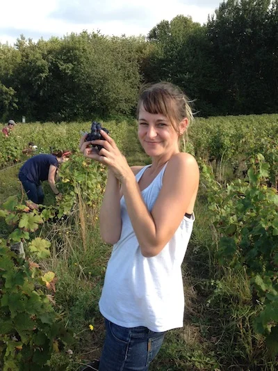 Me during the 2014 harvest