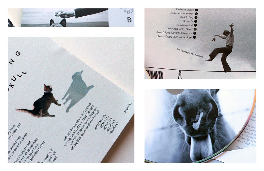 Wild Beasts CD Poster Campaign - found images