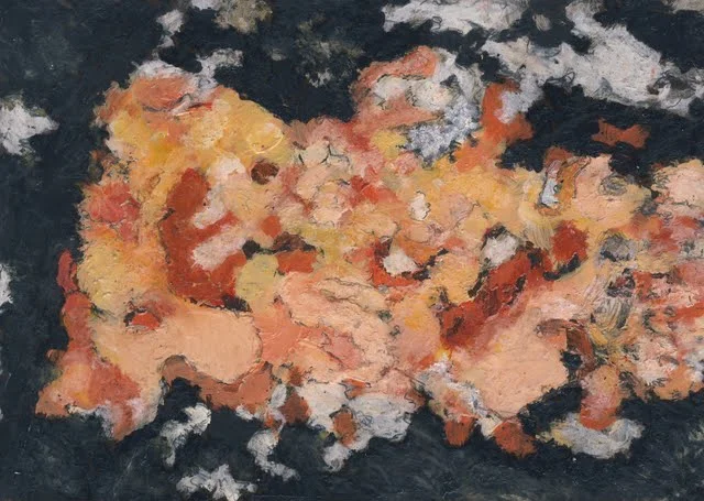  2010, mixed media on hardboard, 7" x 5" 