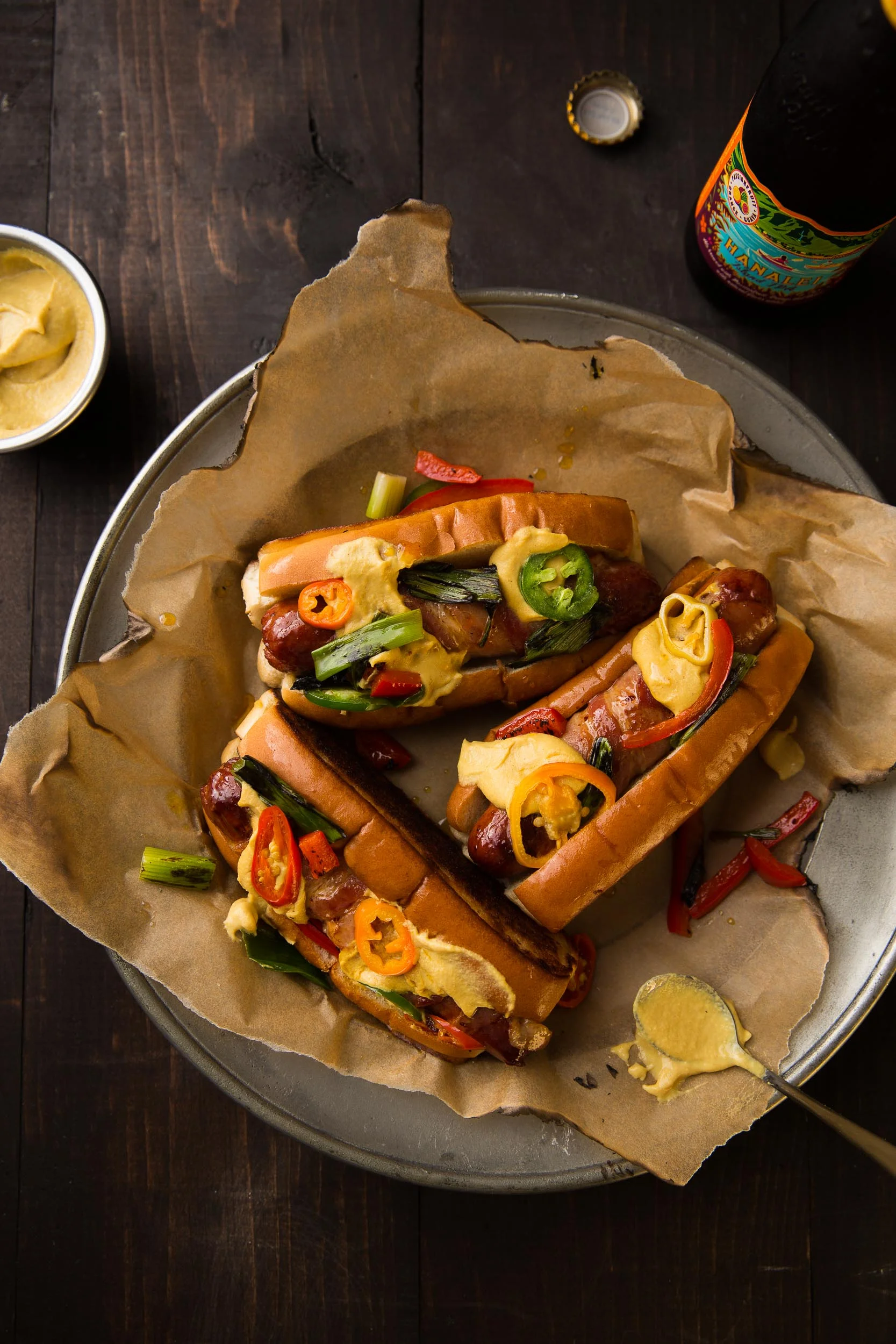 Emily Kan Boston Food Photographer Spicy Bacon Wrapped Hotdogs.jpg