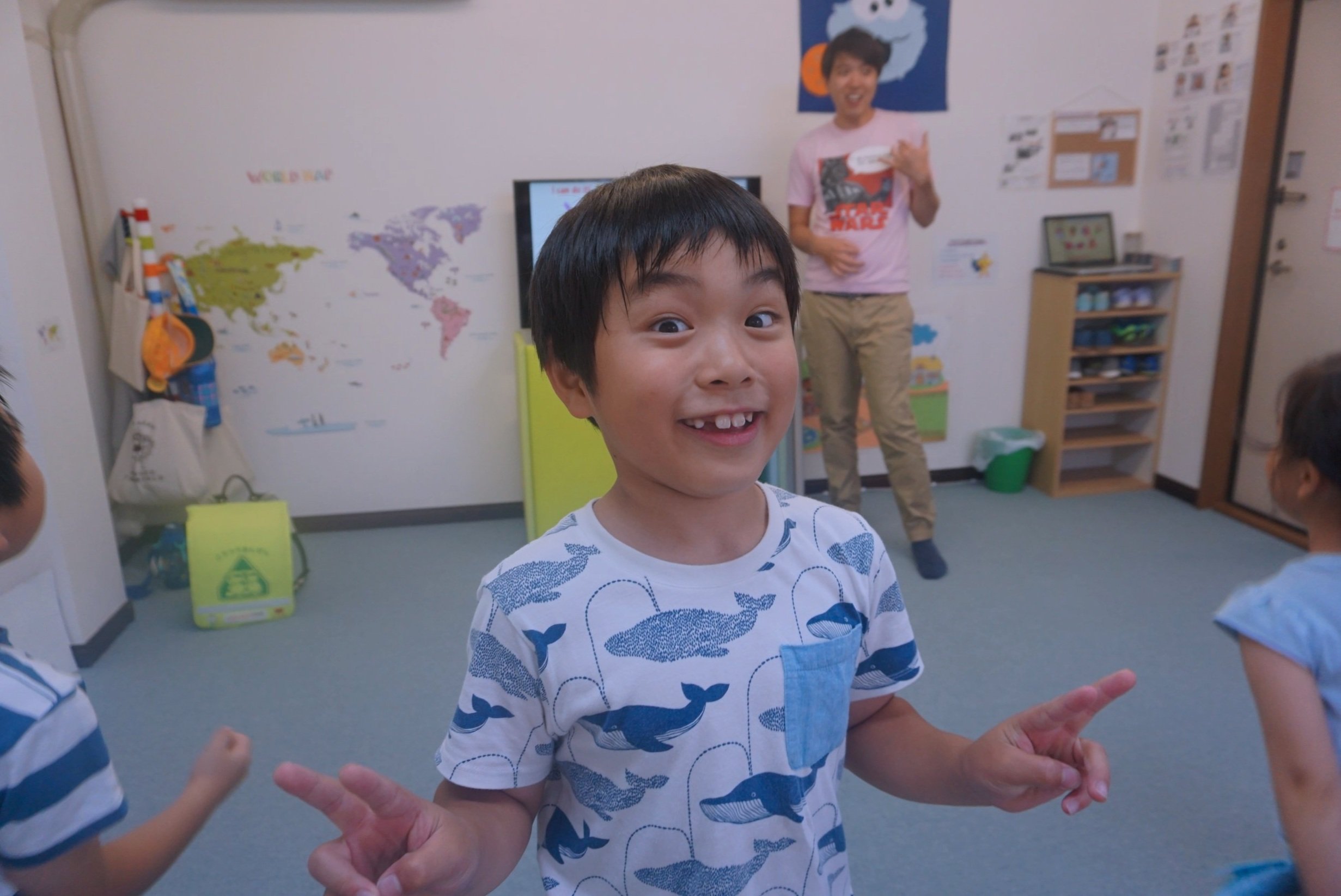 ※こちらのサイトの全ての写真がHello Daniel KIDSの実際のレッスン中の様子を撮ったものです。
