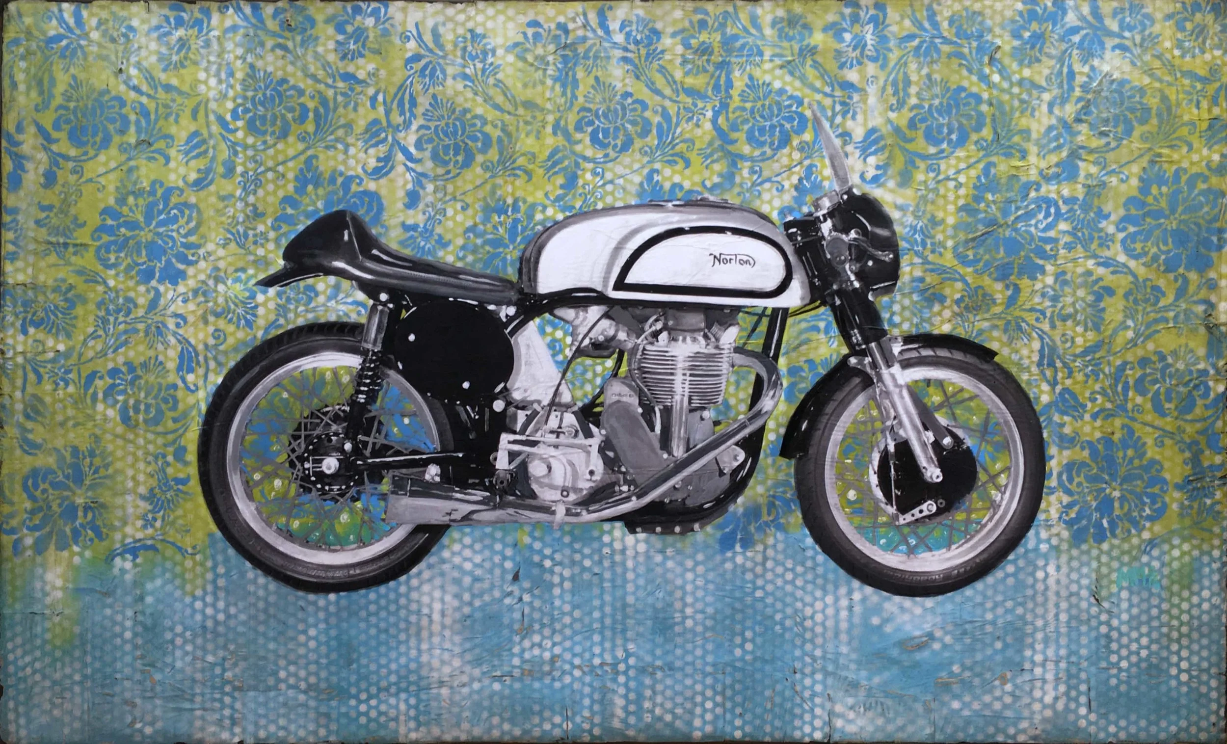 Norton with floral