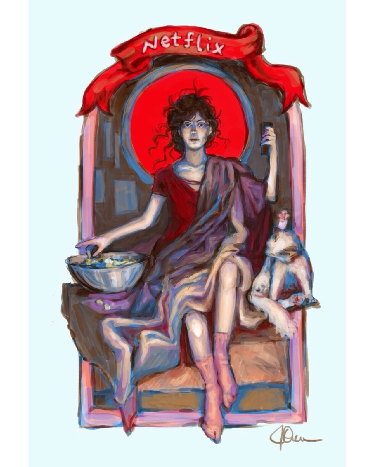 eatsleepdraw:

All Powerful Deity