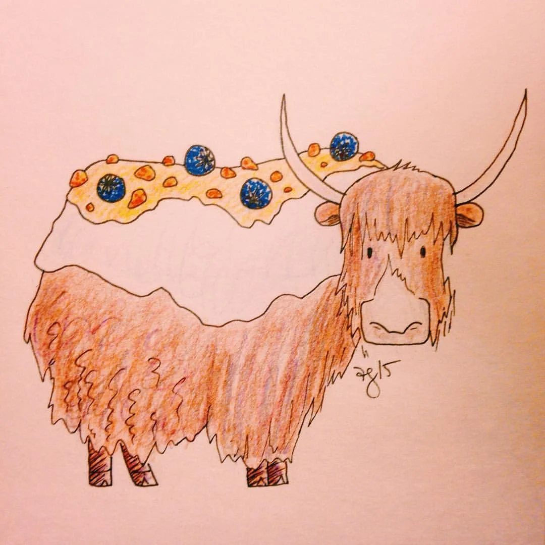 Yogurt Yak #inktober #✒️