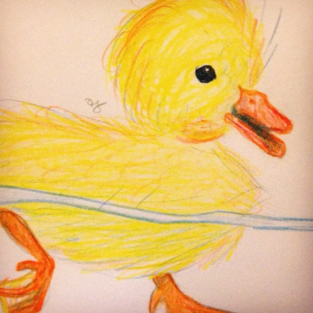 An &ldquo;ugly&rdquo; duckling from my new art workbook, 642 Things To Draw!!! #VSCOcam #christmas #artsnacks