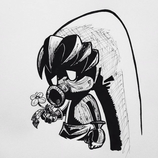 Deku Scrub Link #inktober #zelda #artsnacks #nintendo #vscocam