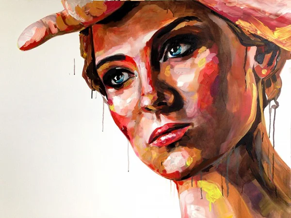 eatsleepdraw:

&lsquo;Jasper&rsquo; Acrylic on Canvas by Jac Clark.
http://www.bluethumb.com.au/morabon/Artwork/Jasper