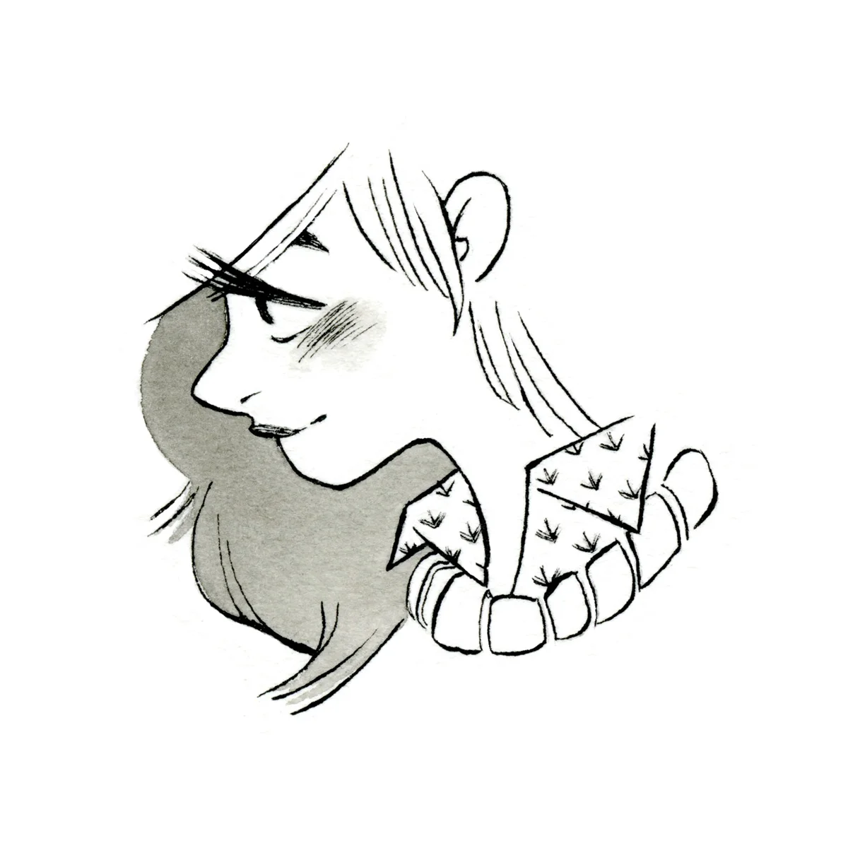 vanessamakesthings:

#inktober day two! Thank you so much for all the love you guys gave yesterday’s illustration — and hello new followers! :D