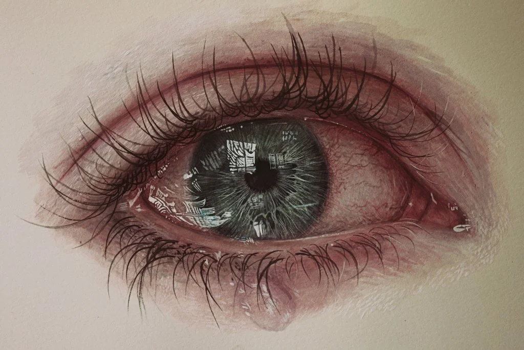 mydarkenedeyes:

Eye painting