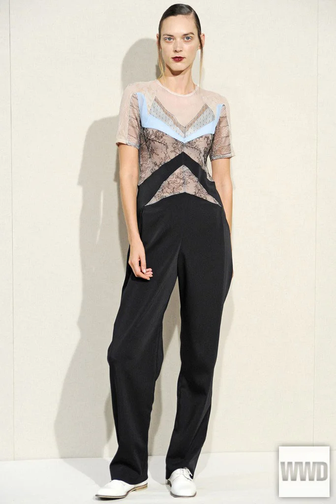 womensweardaily:


Anne Valérie Hash RTW Spring 2014
Photo by Giovanni Giannoni