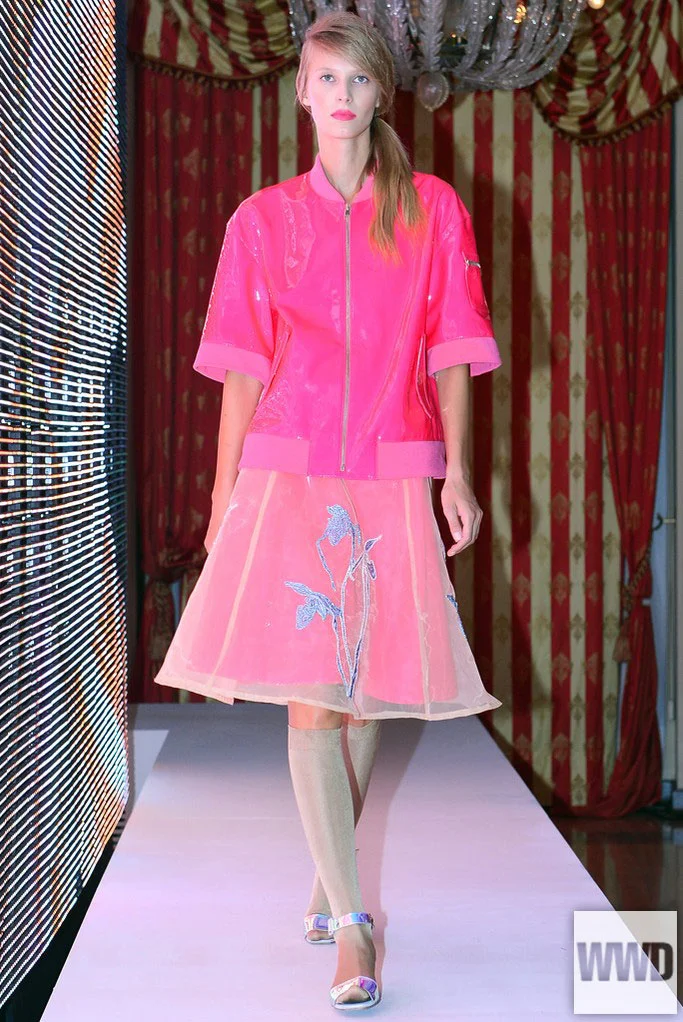 womensweardaily:

Bruno Magli RTW Spring 2014
Photo by Davide Maestri
The accessories house made its ready-to-wear debut for spring with a young and cool collection.  For More
For all WWD.com’s RTW Spring 2014 coverage