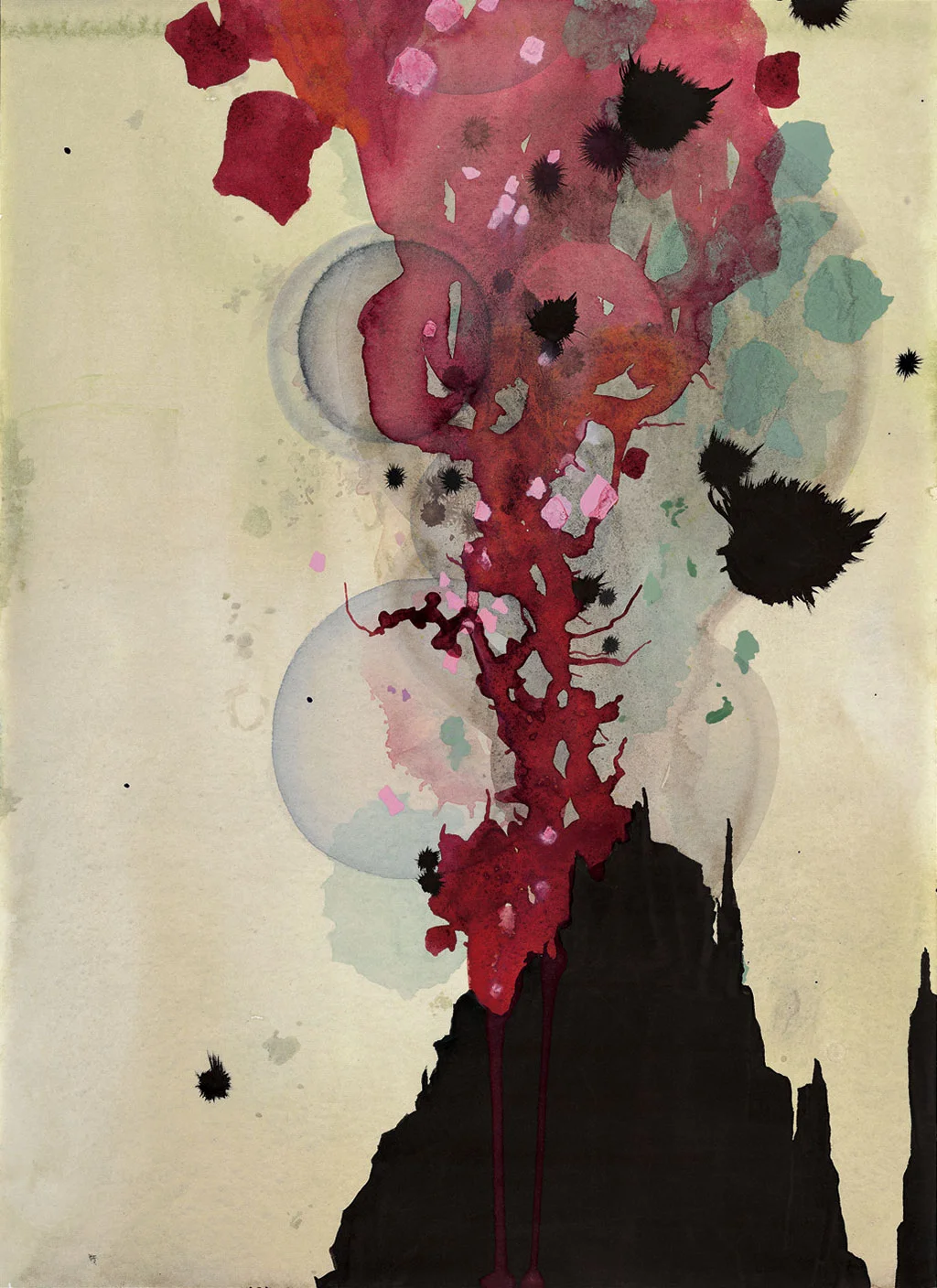 cavetocanvas:

Darren Waterston, Apocalyptic Study No. 1, 2006