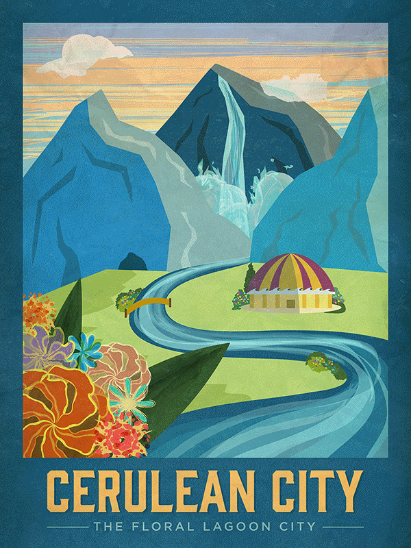 eatsleepdraw:

Pokemon Travel Posters by Alice Mongkongllite
Prints available on Storenvy