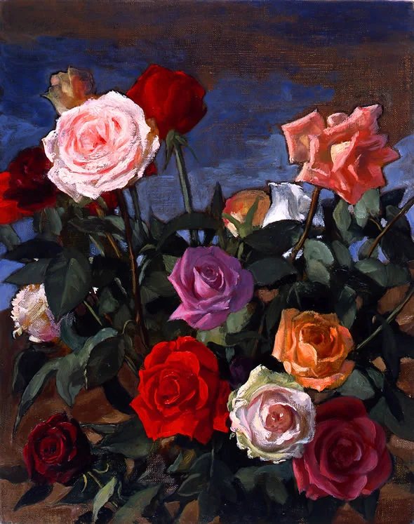cavetocanvas:

John Currin, Rosebush, 2003