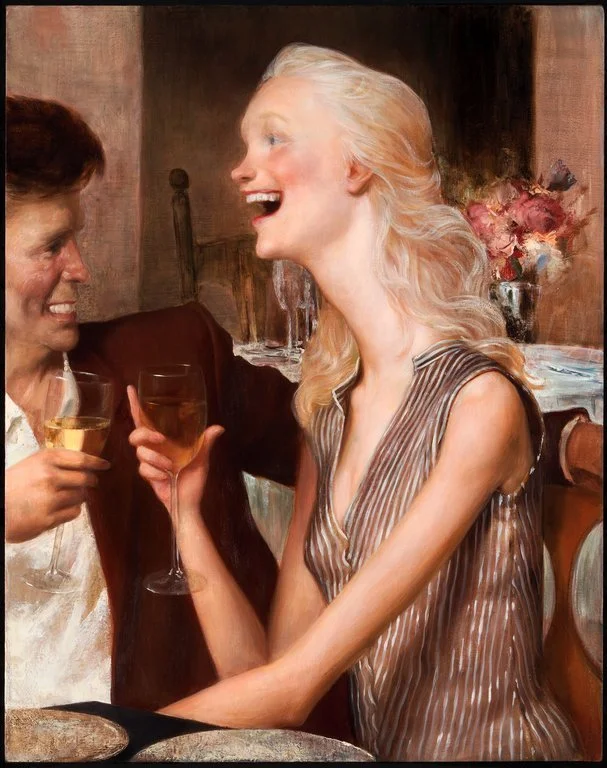 cavetocanvas:

John Currin, Park City Grill, 2000