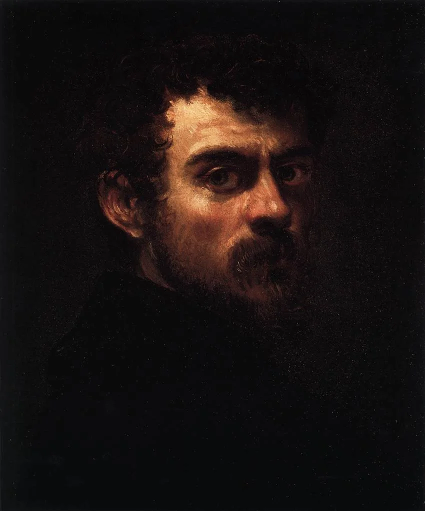 cavetocanvas:

Tintoretto, Self Portrait, c. 1547