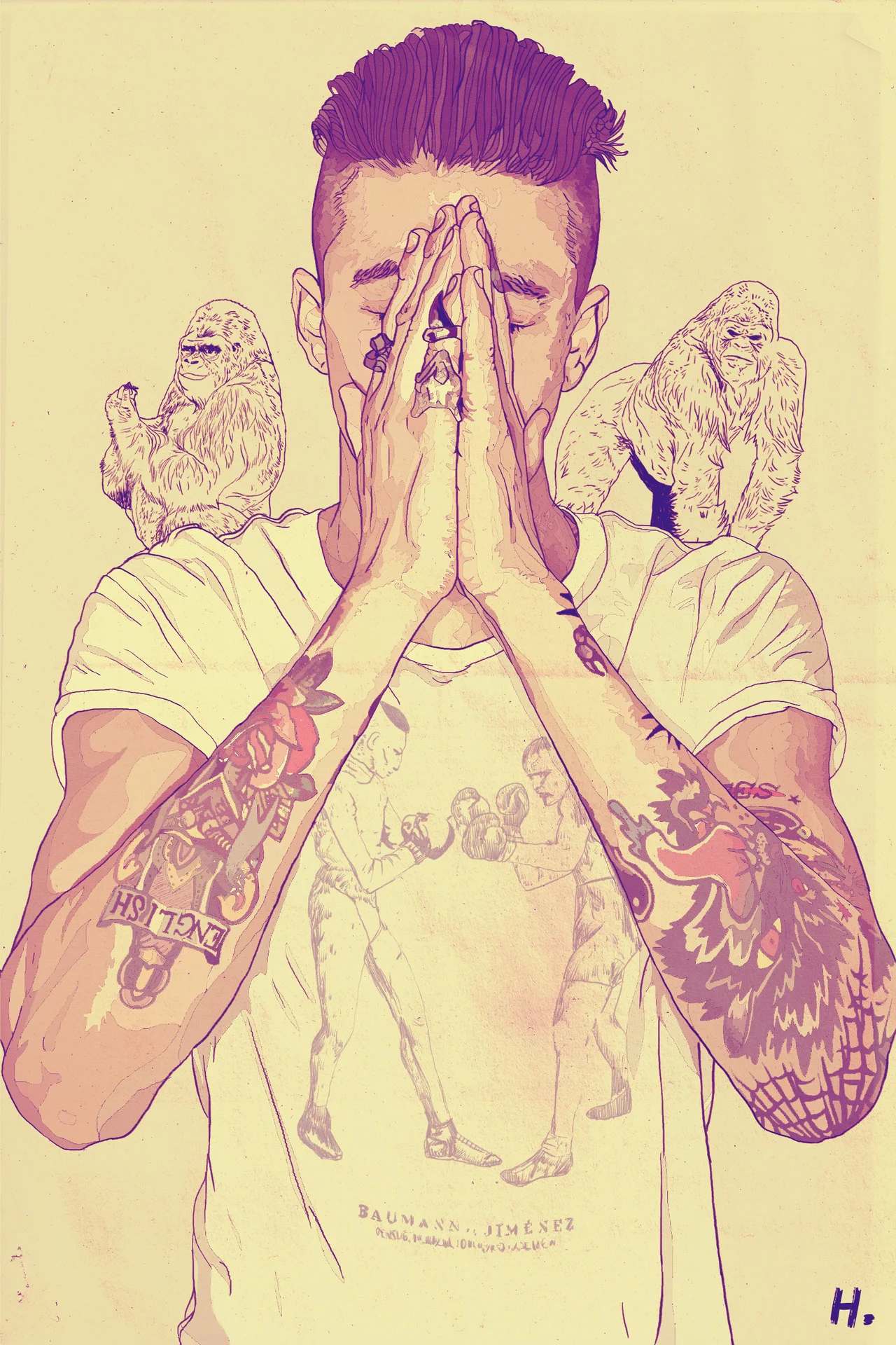 graphikh:

▲▲Les Gorilles / Gorillas ▼▼