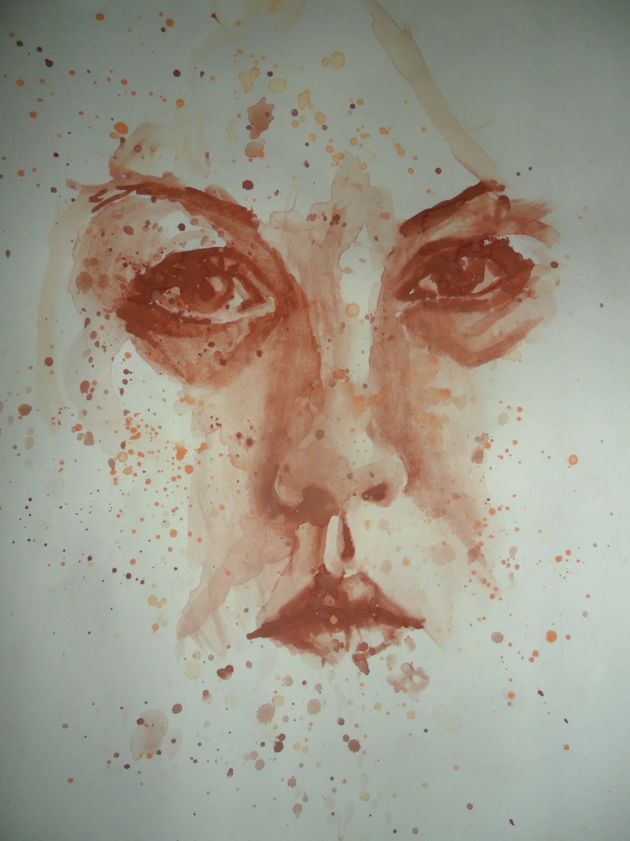 eatsleepdraw:

Self Portrait
Amber Macias
Watercolor
Follow me at http://tangeriinne.tumblr.com/