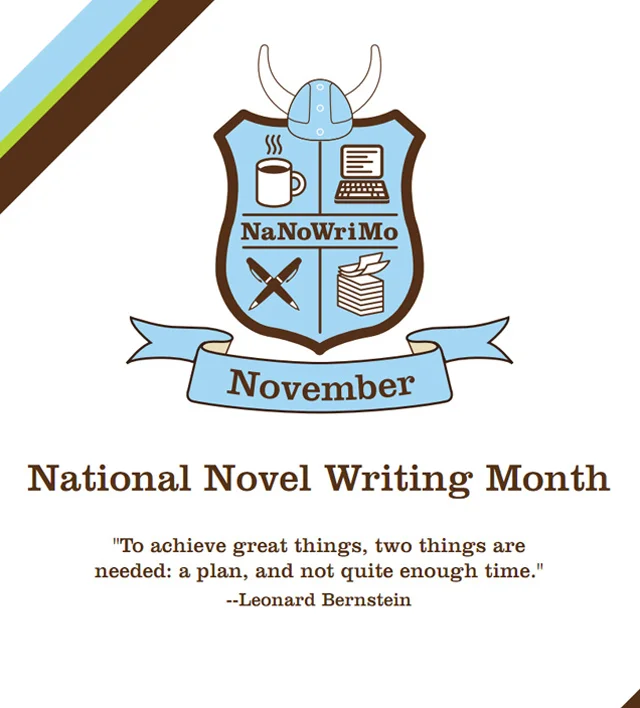 nprfreshair:

Get your novel on. - Heidi

laughingsquid:

NaNoWriMo, National Novel Writing Month


Hooray lil sis! Write on! You too, B.!!