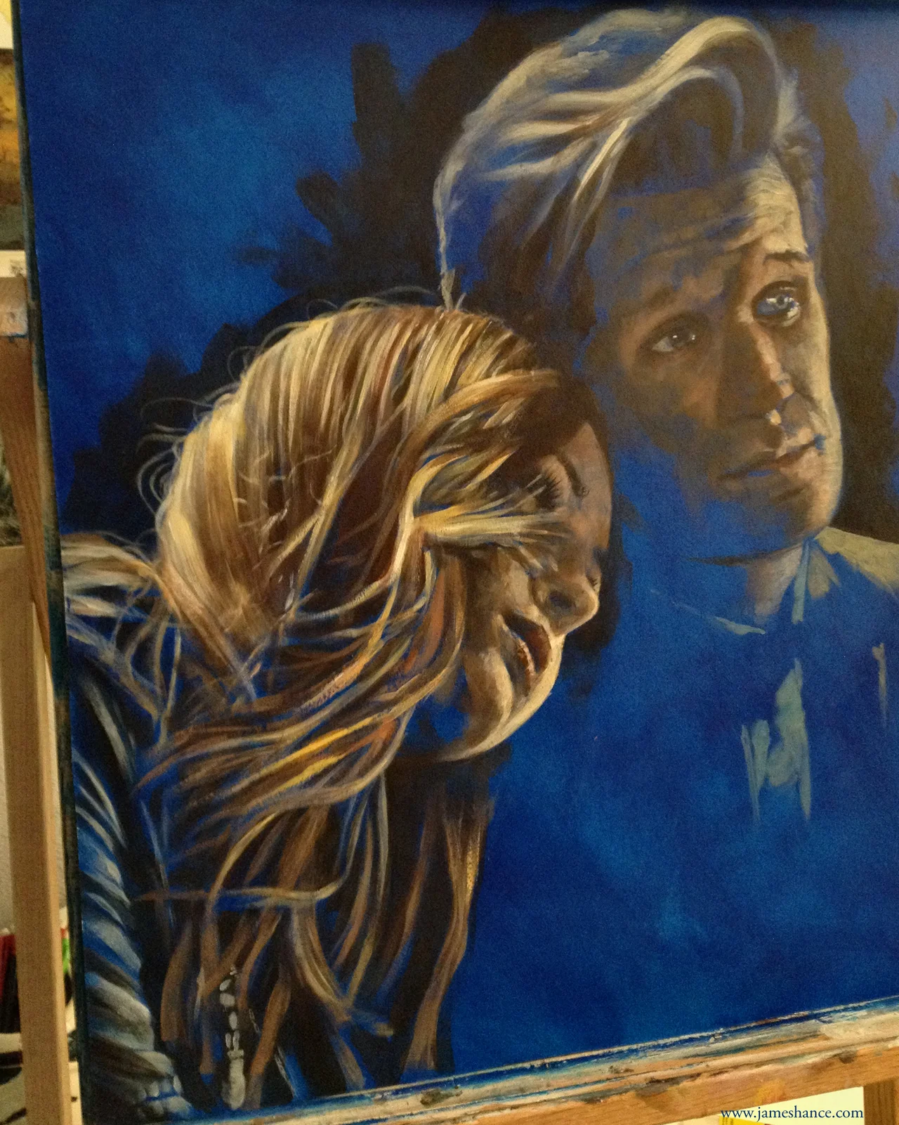 jameshance:

Latest Painting in Progress:
“You were the first. The first face this face saw, and you are seared onto my hearts. Amelia Pond.”
Gah…
x
My site / My Facebook 


Sorry but did he paint this as of YESTERDAY NIGHT?!