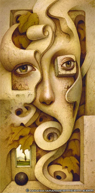 black-tangled-heart:

Naoto Hattori
Foliated acrylic on board 3.5” x 7” 2008