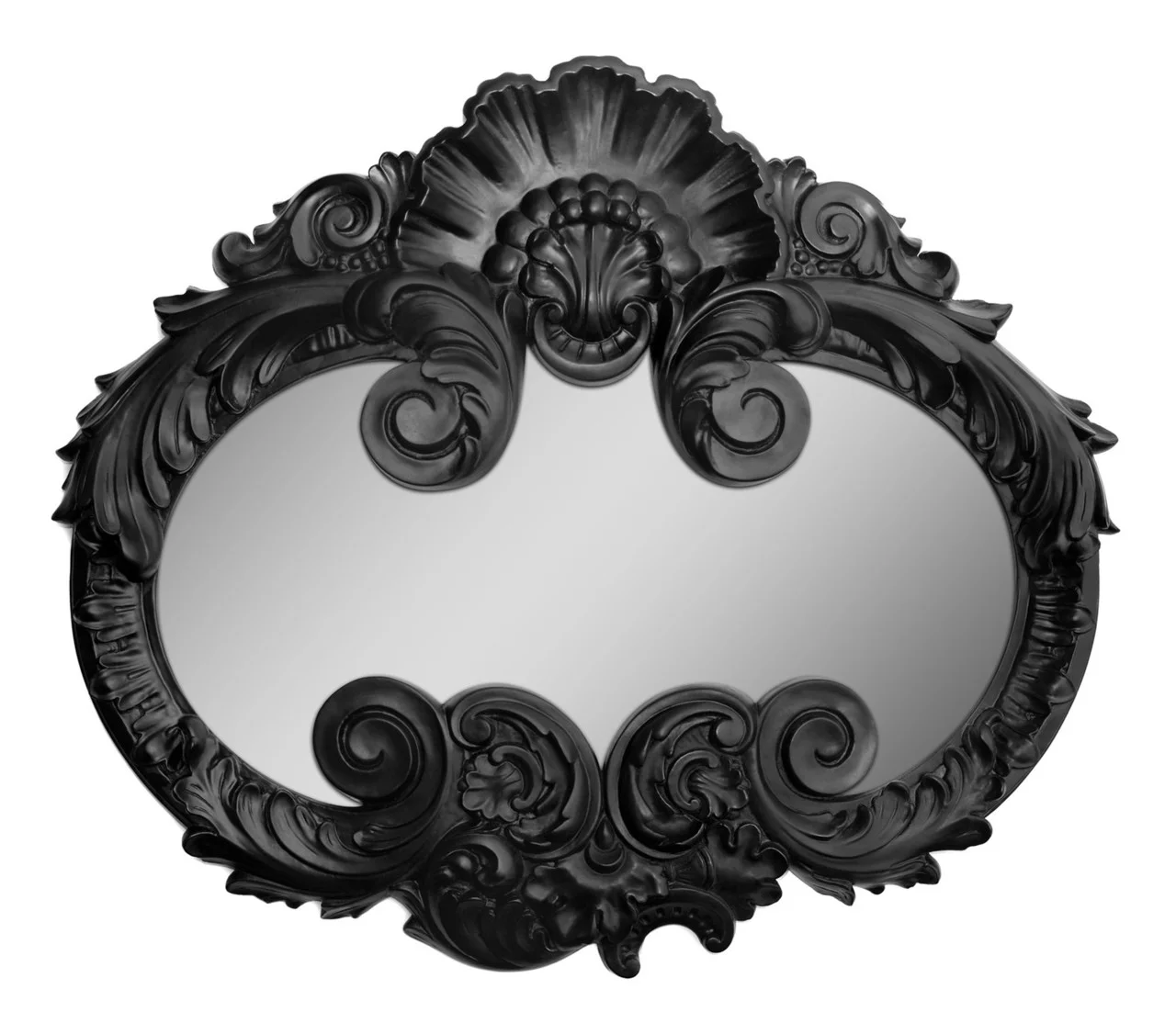 fashiontipsfromcomicstrips:

Batman mirror, by stankanz [etsy], $320.
Holy reflection, Batman - I need this for my Bat-vanity.