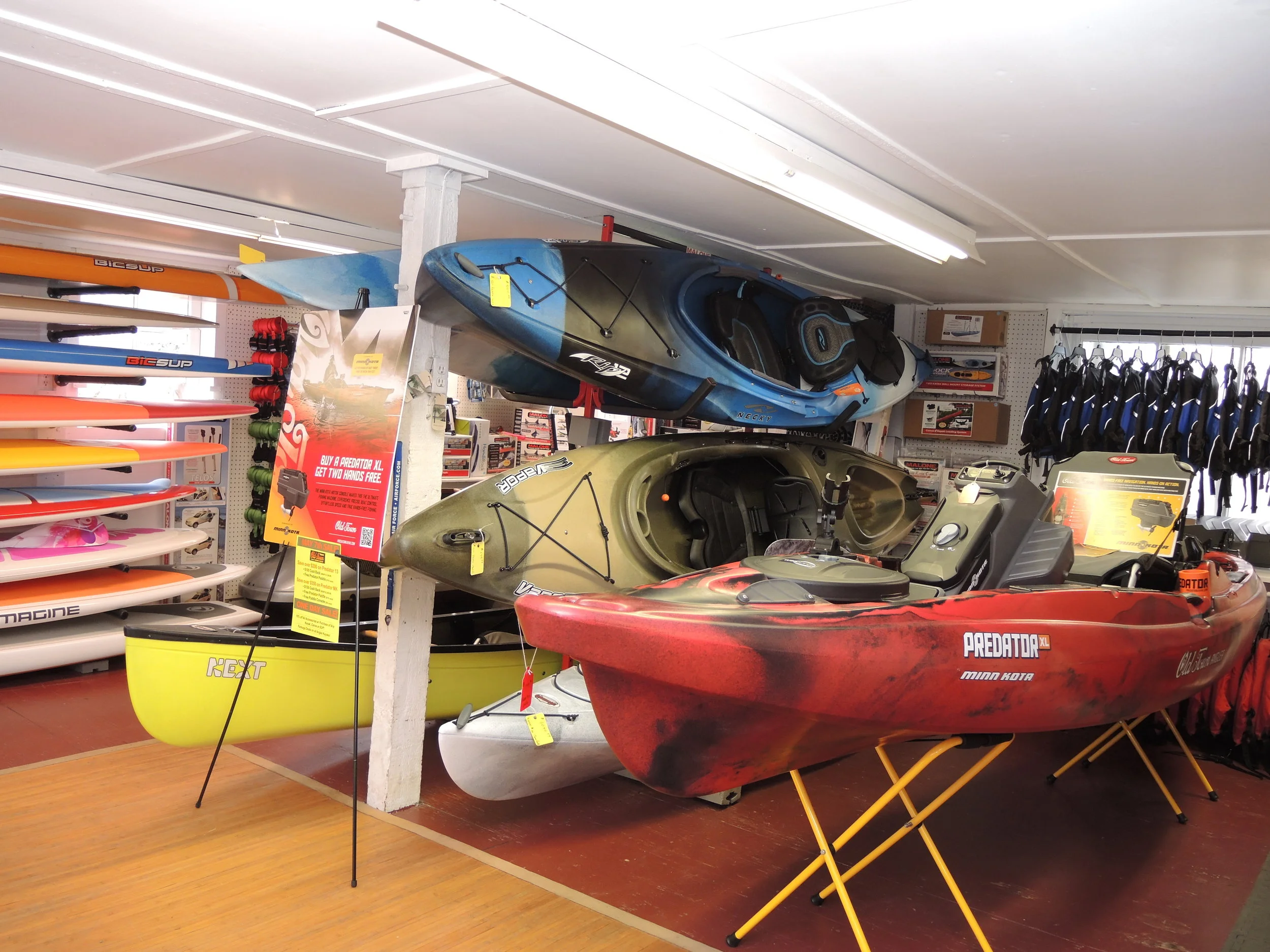 Canoe & Kayak Rentals and Sales