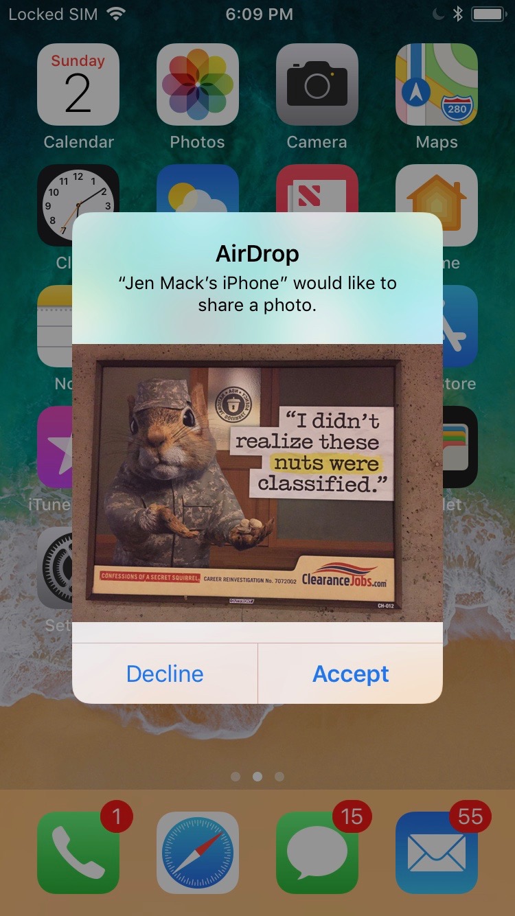 Creepy Funny Pictures To Airdrop
