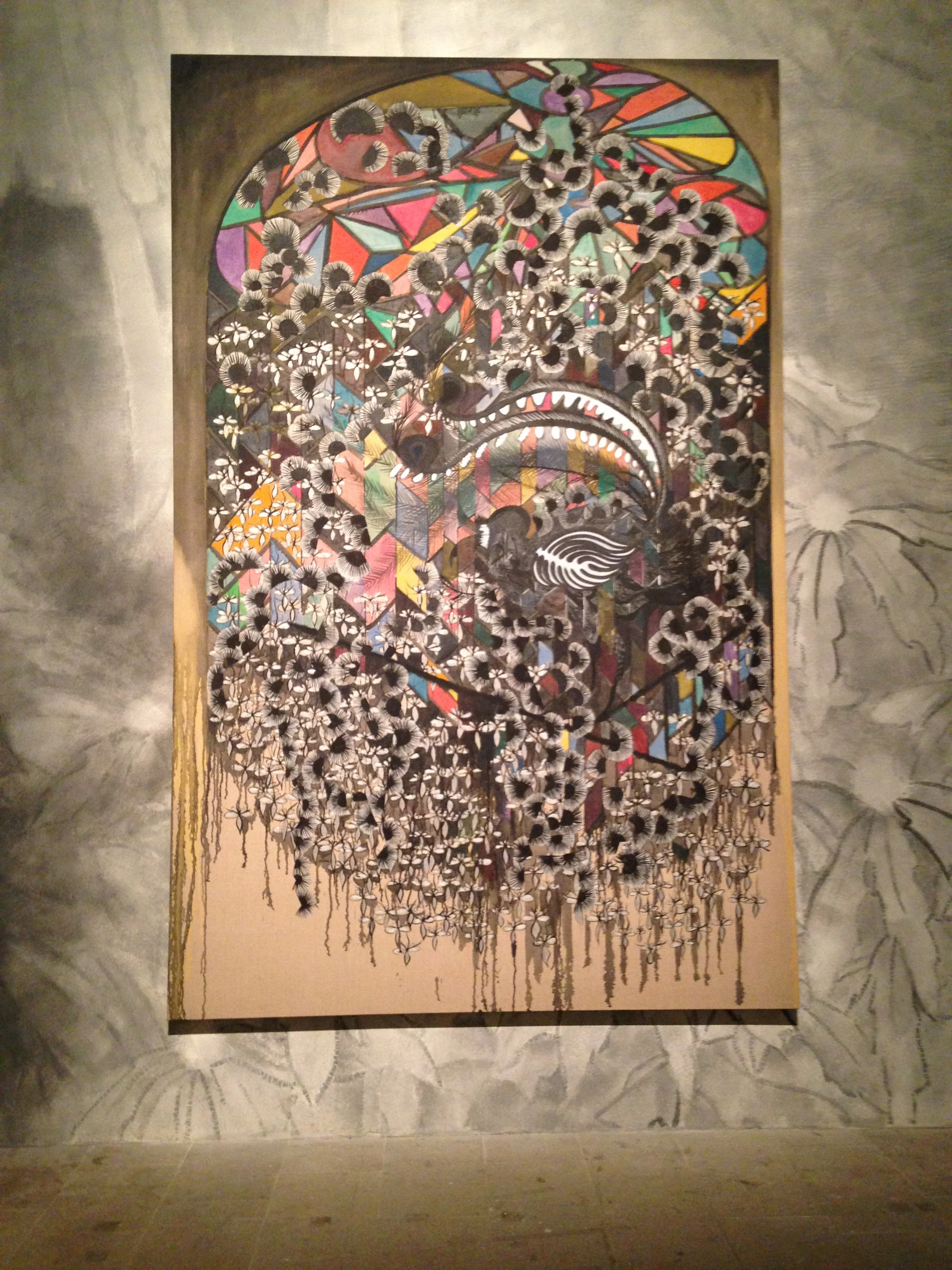 Chris Ofili - because he is everywhere. And he rules.
