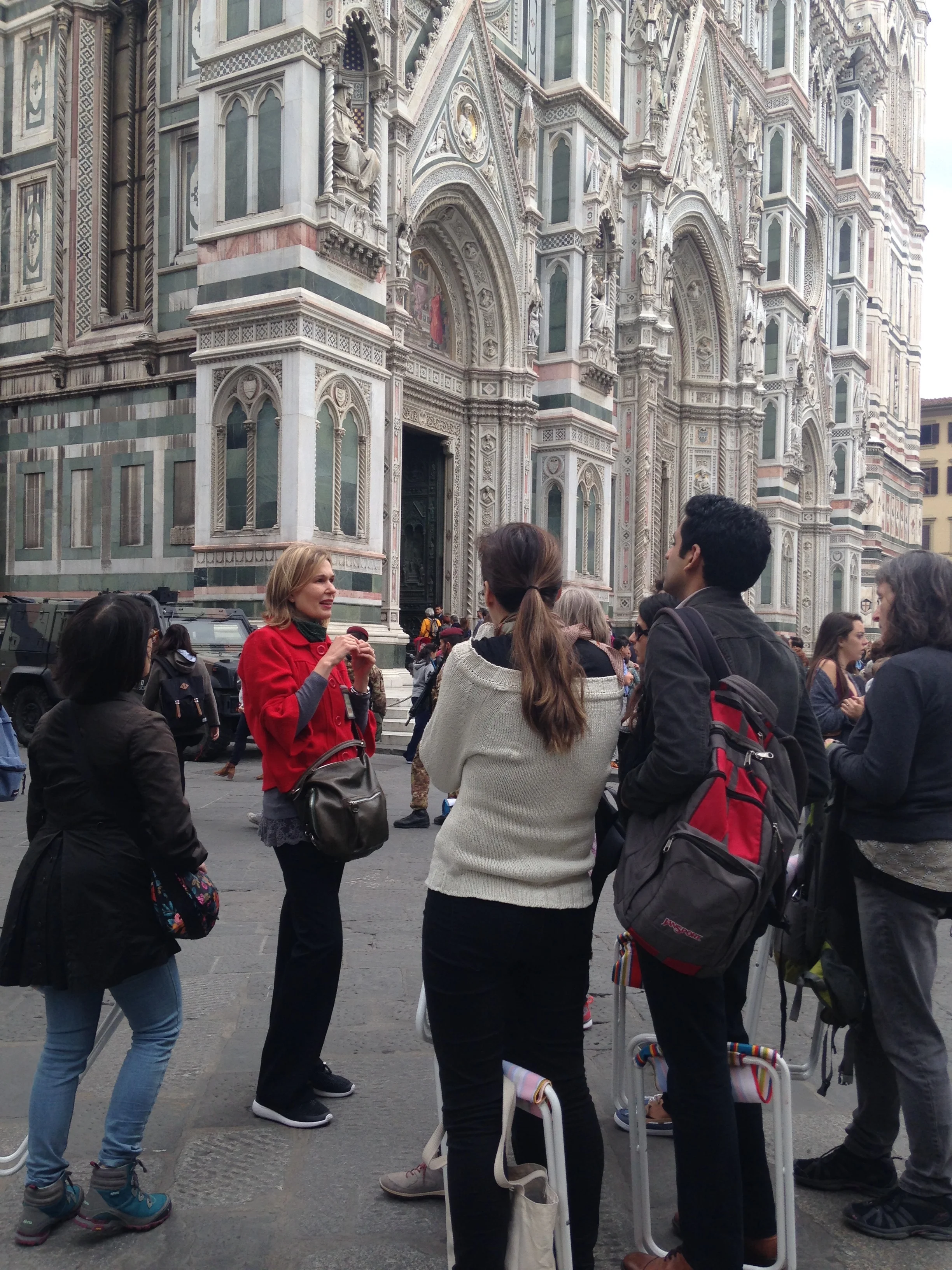 Guided tour of Florence with Costanza, our historian!