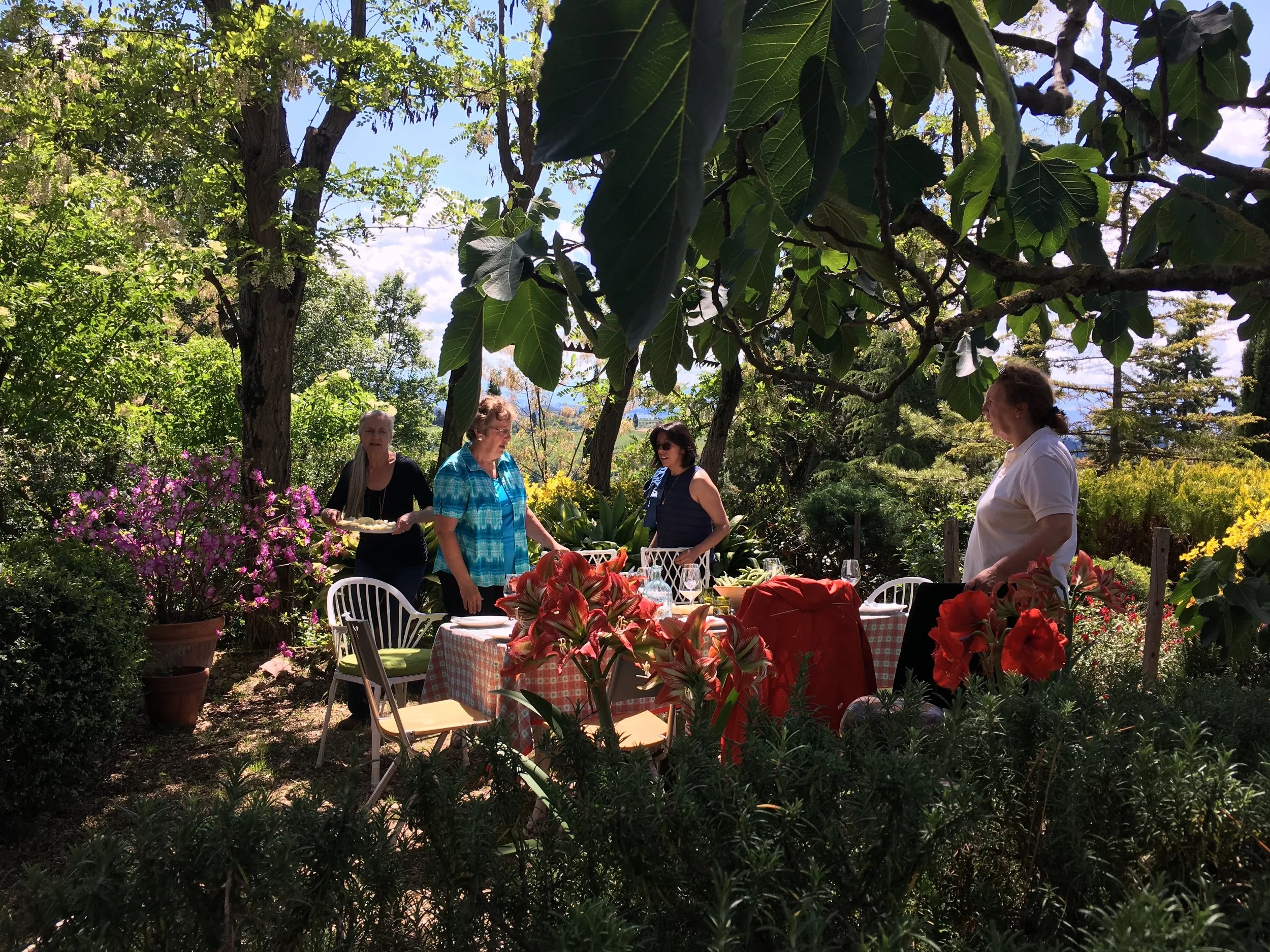 Lunch on the grounds!