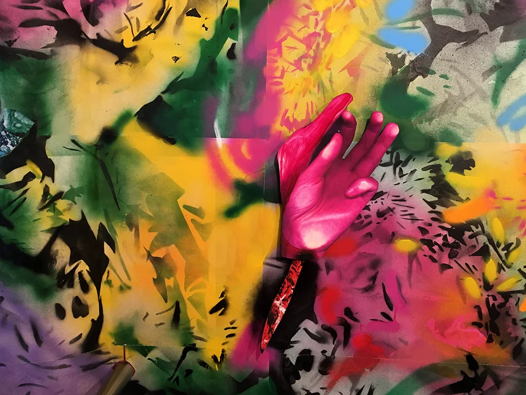 Neon Spring (detail) 2017
