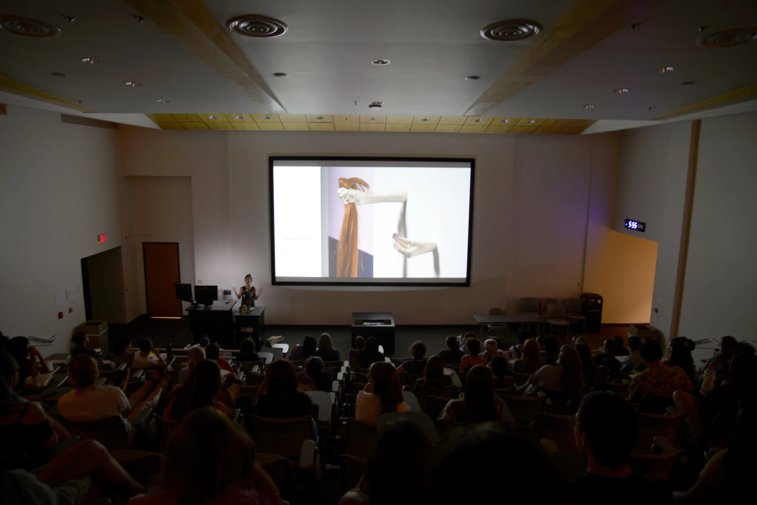 Artist Talk/Real Talk at Texas State U, image courtesy of Jimmy Canales