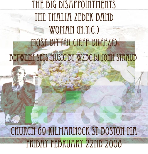 The Big Disappointments / The Thalia Zedek Band / WOMAN / Most Bitter