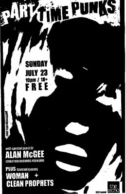   WOMAN / Clean Prophets / DJ Alan McGee