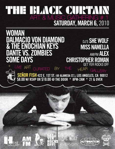 	WOMAN / Dante Vs. Zombies Some Days / Enochian Keys / DJ She Wolf