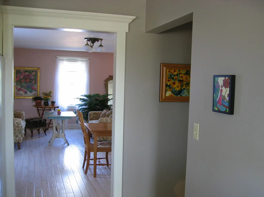 INSIDE THE FARM HOUSE