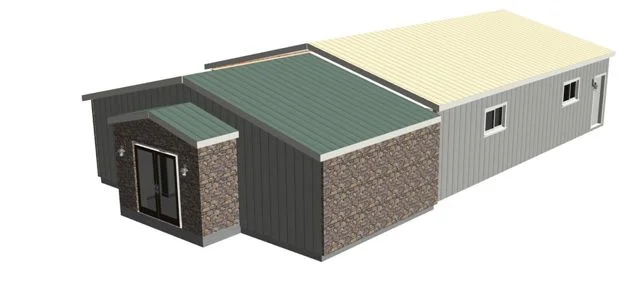 Rendered View of Finished Chapel