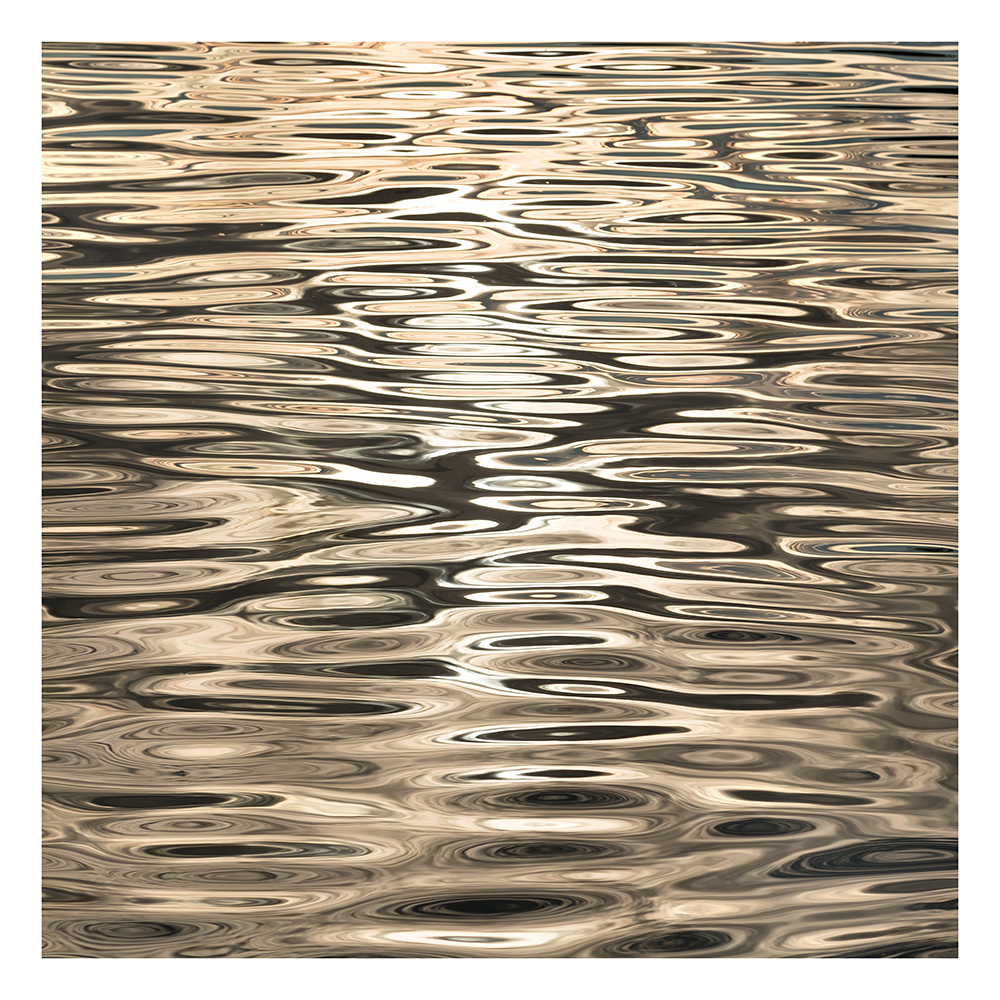 Sacramento River, gold reflection